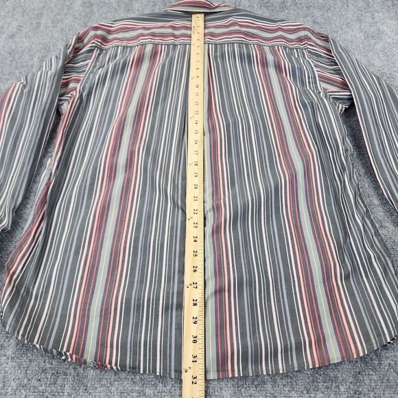 Tommy Bahama Shirt Mens XL Colorful Striped Long Sleeve Casual Career Button Up - Picture 6 of 16